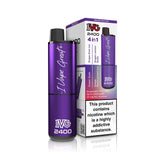 IVG 2400 2 in 1 Multi Flavour Grape Edition - Power Vape Shop